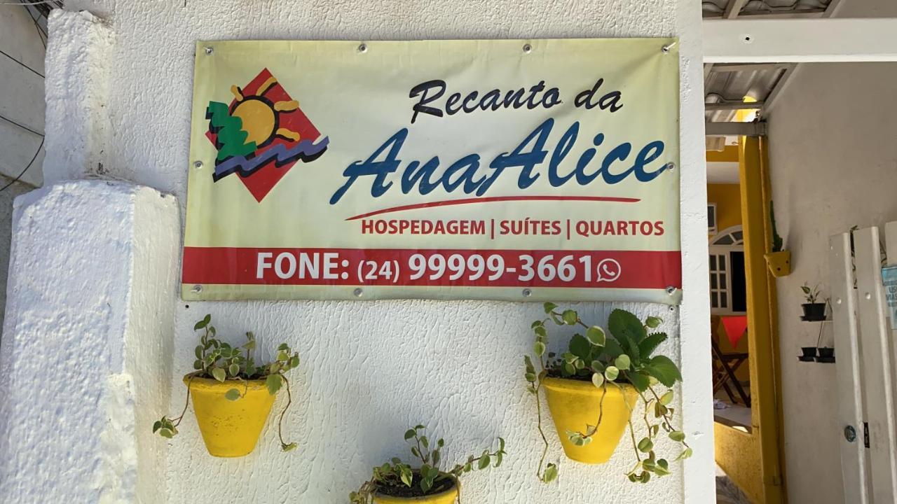 Pousada Recanto Da Ana Alice Vila do Abraao Ngoại thất bức ảnh