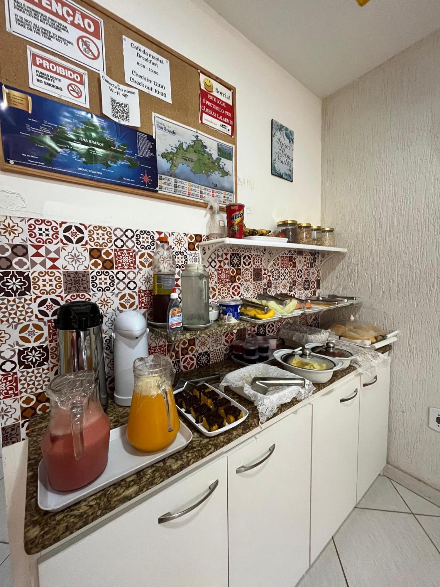 Pousada Recanto Da Ana Alice Vila do Abraao Ngoại thất bức ảnh